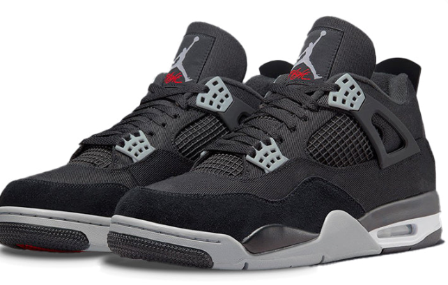 Air Jordan 4 Retro SE 'Black Canvas' – Bold Meets Timeless