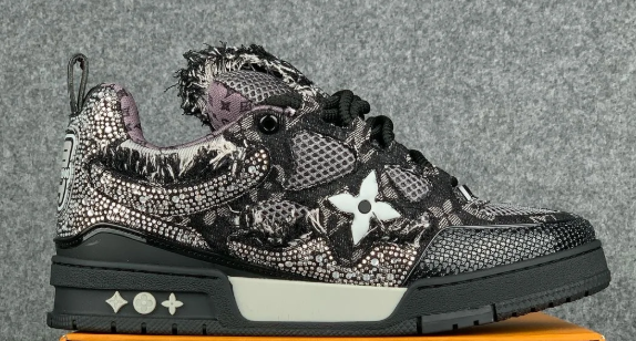 LV Skate Sneaker – Swarovski Crystal Monogram Edition