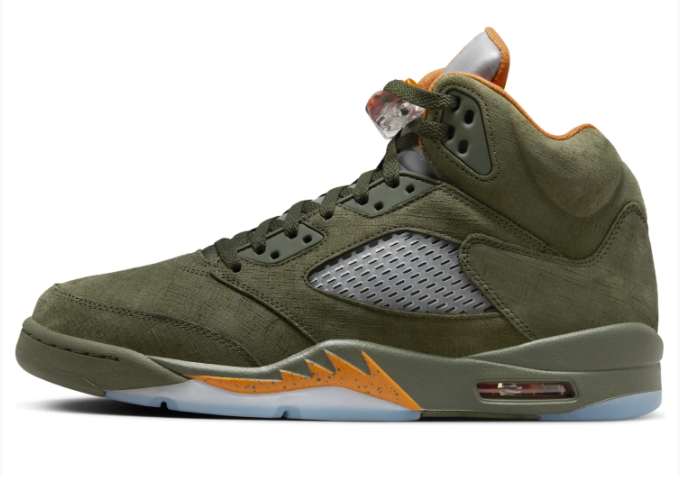 Air Jordan 5 Retro 'Olive' 2024 – Earth Tones, Court DNA