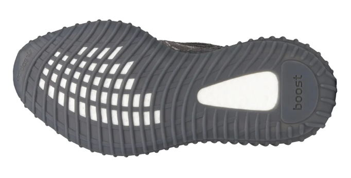 adidas Yeezy Boost 350 V2 Patterned Lace-Up Sneakers