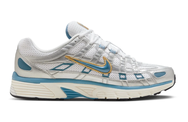 Nike P-6000 'Metallic Silver / Aegean Storm'