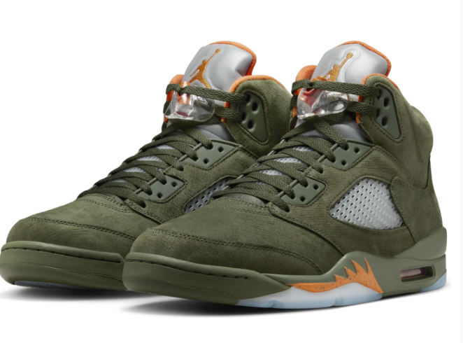 Air Jordan 5 Retro 'Olive' 2024 – Earth Tones, Court DNA