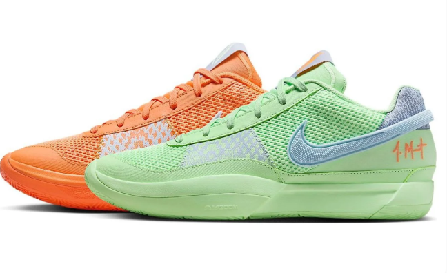 Nike Ja 1 EP 'Mismatched' FV1288-800 | Orange & Green