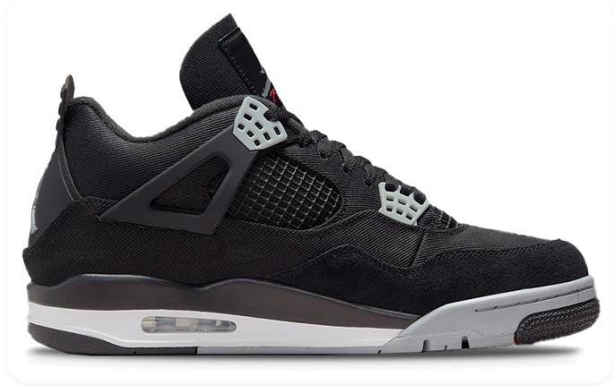 Air Jordan 4 Retro SE 'Black Canvas' – Bold Meets Timeless