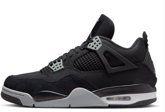 Air Jordan 4 Retro SE 'Black Canvas' – Bold Meets Timeless
