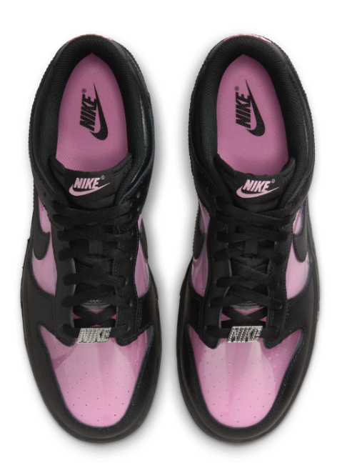 Nike Dunk Low Retro Premium 'Transparent' IM3077-600 | Pink Rise / Black