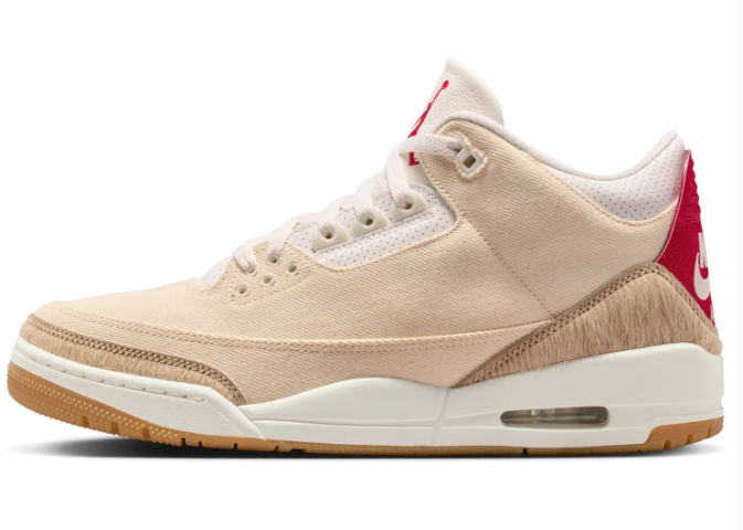 Air Jordan 3 Retro × Levi's 'Ecru Denim' IR0910-400 – Two Icons. One Pair.