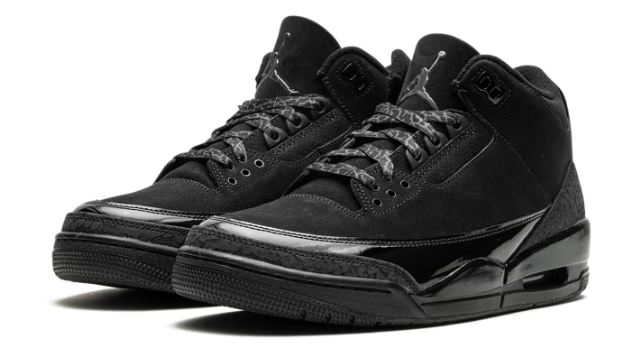 Air Jordan 3 'Black Cat' 2025 Men's Sneaker