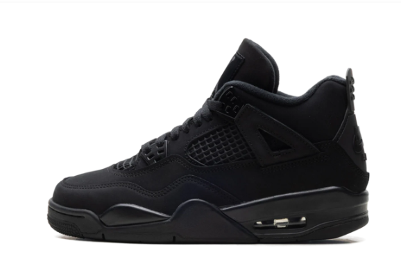 Air Jordan 4 Retro GS 'Black Cat' (2025) Kids' Sneaker