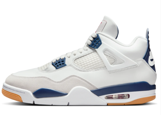Air Jordan 4 Retro SB 'White Navy' – Where Skate Culture Meets Sneaker Legacy