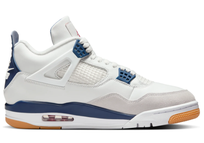 Air Jordan 4 Retro SB 'White Navy' – Where Skate Culture Meets Sneaker Legacy