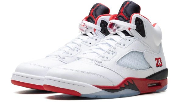 Air Jordan 5 Retro 'Fire Red' (Black Tongue) HQ7978-101 – The One That Started It All.