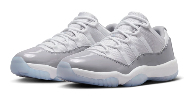 Air Jordan 11 Retro Low 'Cement Grey' AV2187-140 – The AJ11. Lowered. Sharpened.