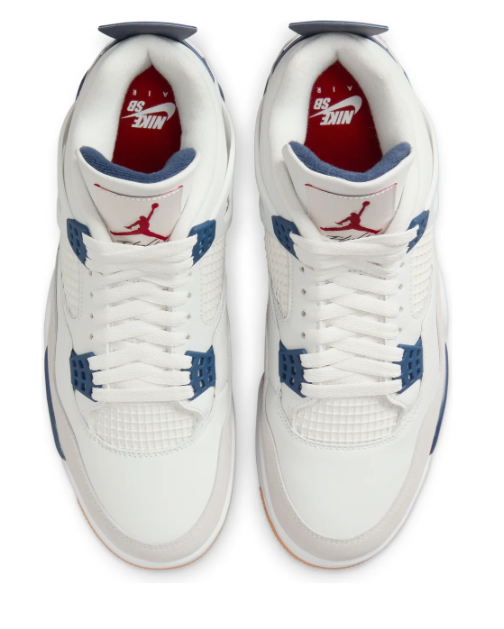 Air Jordan 4 Retro SB 'White Navy' – Where Skate Culture Meets Sneaker Legacy