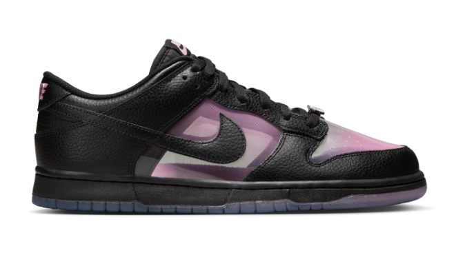 Nike Dunk Low Retro Premium 'Transparent' IM3077-600 | Pink Rise / Black