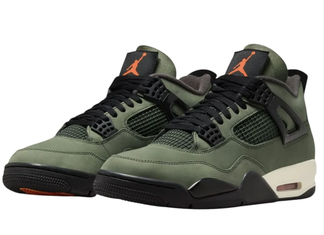 Air Jordan 4 × Undefeated 'Deep Green' 2025 – Built for Those Who Know