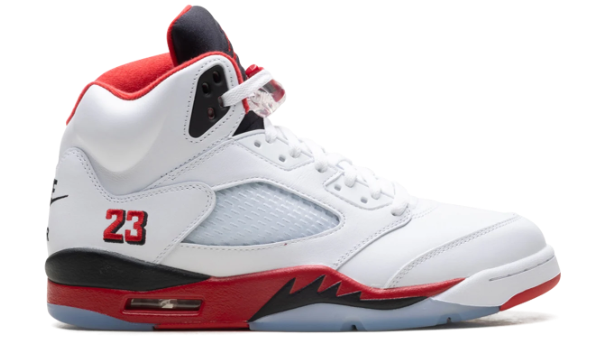 Air Jordan 5 Retro 'Fire Red' (Black Tongue) HQ7978-101 – The One That Started It All.