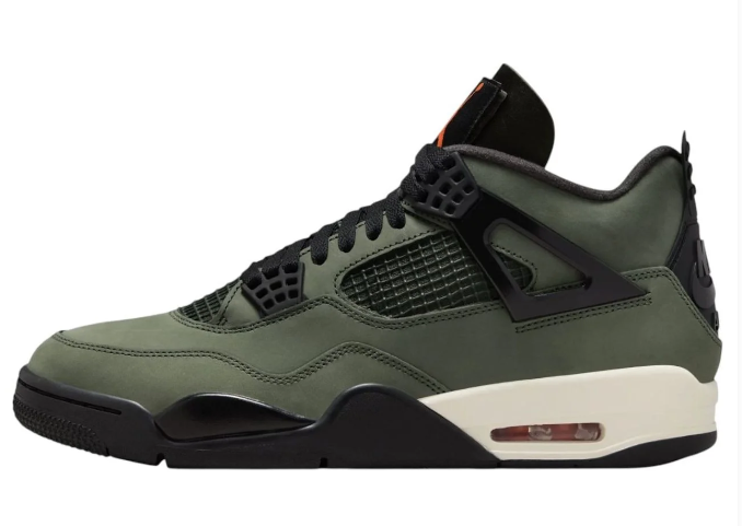 Air Jordan 4 × Undefeated 'Deep Green' 2025 – Built for Those Who Know