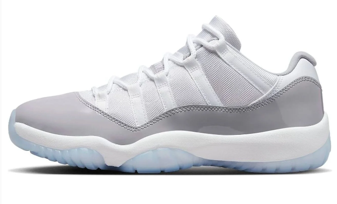 Air Jordan 11 Retro Low 'Cement Grey' AV2187-140 – The AJ11. Lowered. Sharpened.