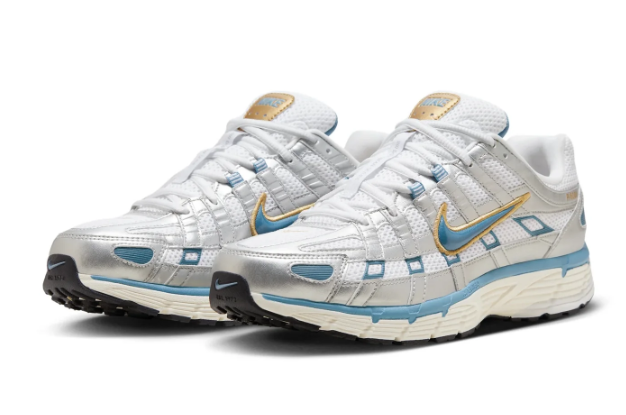Nike P-6000 'Metallic Silver / Aegean Storm'