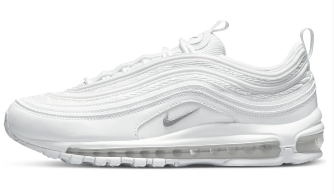 Nike Air Max 97 'Triple White' Sneakers