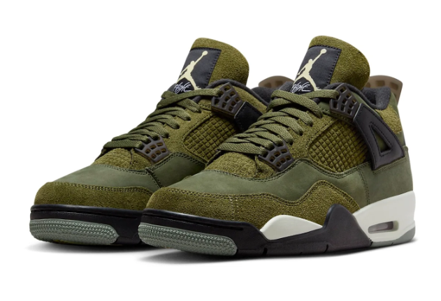 Air Jordan 4 Retro SE 'Craft' Olive (2023) FB9927-200 – Built Different. Finished Better.