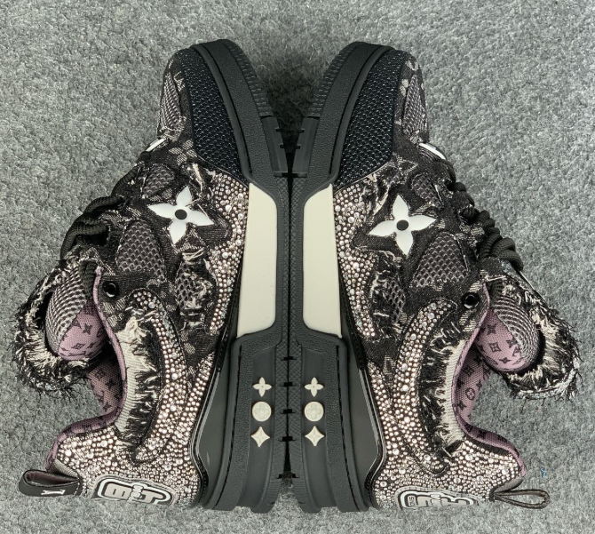 LV Skate Sneaker – Swarovski Crystal Monogram Edition