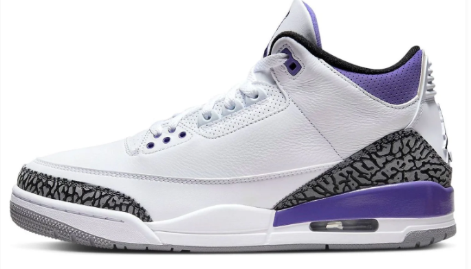 Air Jordan 3 Retro 'Dark Iris' Men's Sneaker