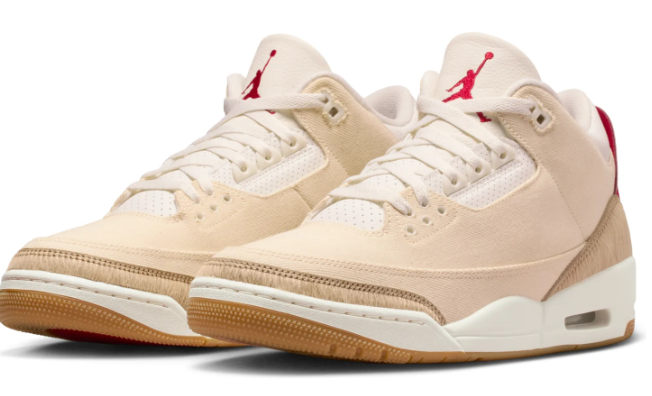 Air Jordan 3 Retro × Levi's 'Ecru Denim' IR0910-400 – Two Icons. One Pair.