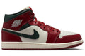 Air Jordan 1 Mid Redstone Midnight Green