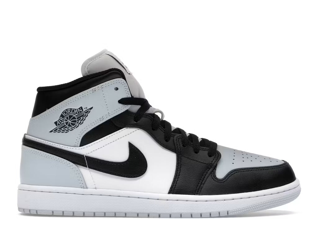 Air Jordan 1 Mid Black Aura Squadron Blue