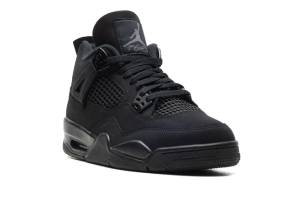 Air Jordan 4 Retro GS 'Black Cat' (2025) Kids' Sneaker