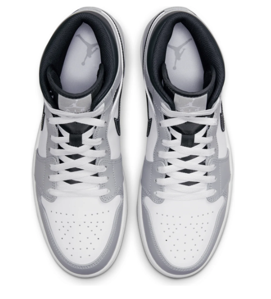Air Jordan 1 Mid 'Light Smoke Grey' Men's Sneaker