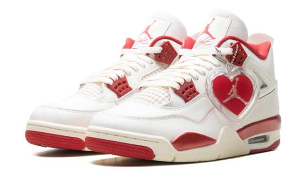 Air Jordan 4 Retro WMNS 'Valentine’s Day' HV0823-108 – Designed for Love. Built for the Court.