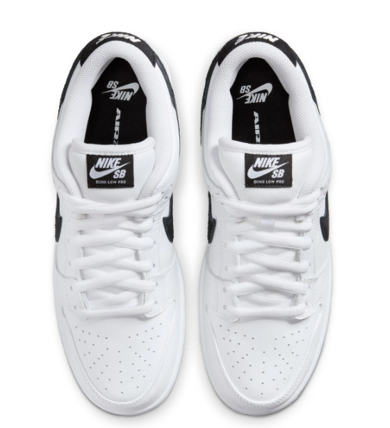 Nike SB Dunk Low Pro Sneakers - White/Black-White