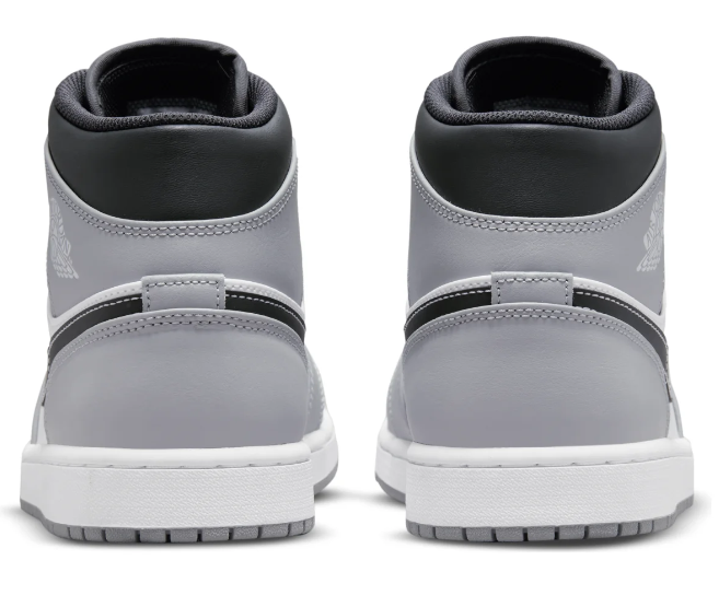 Air Jordan 1 Mid 'Light Smoke Grey' Men's Sneaker