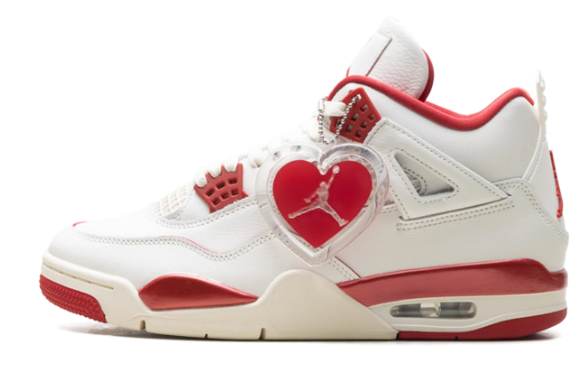Air Jordan 4 Retro WMNS 'Valentine’s Day' HV0823-108 – Designed for Love. Built for the Court.