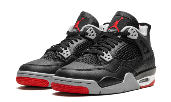 Air Jordan 4 Retro GS 'Bred Reimagined' Kids' Sneaker