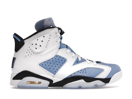 Air Jordan 6 Retro UNC White